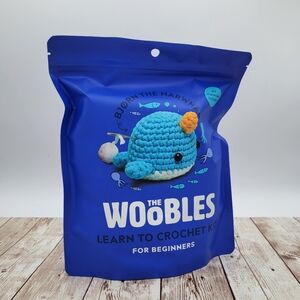 NEW Woobles Bjørn The Narwhal Crochet Kit Learn to Crochet Beginners Bjorn